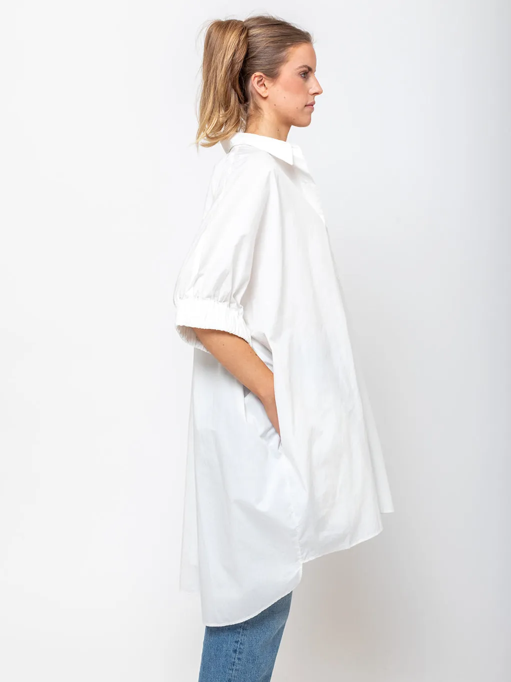 Le Shirt - White Poplin