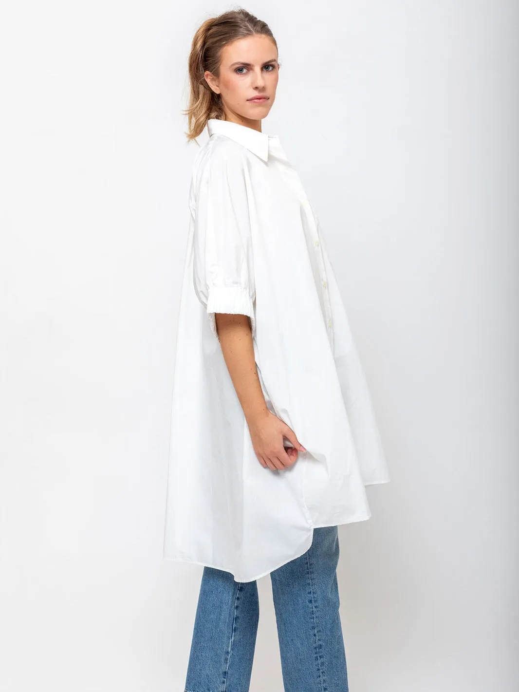 Le Shirt - White Poplin
