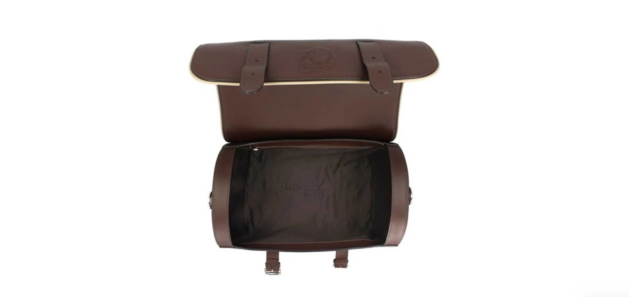 Leather case PIAGGIO brown