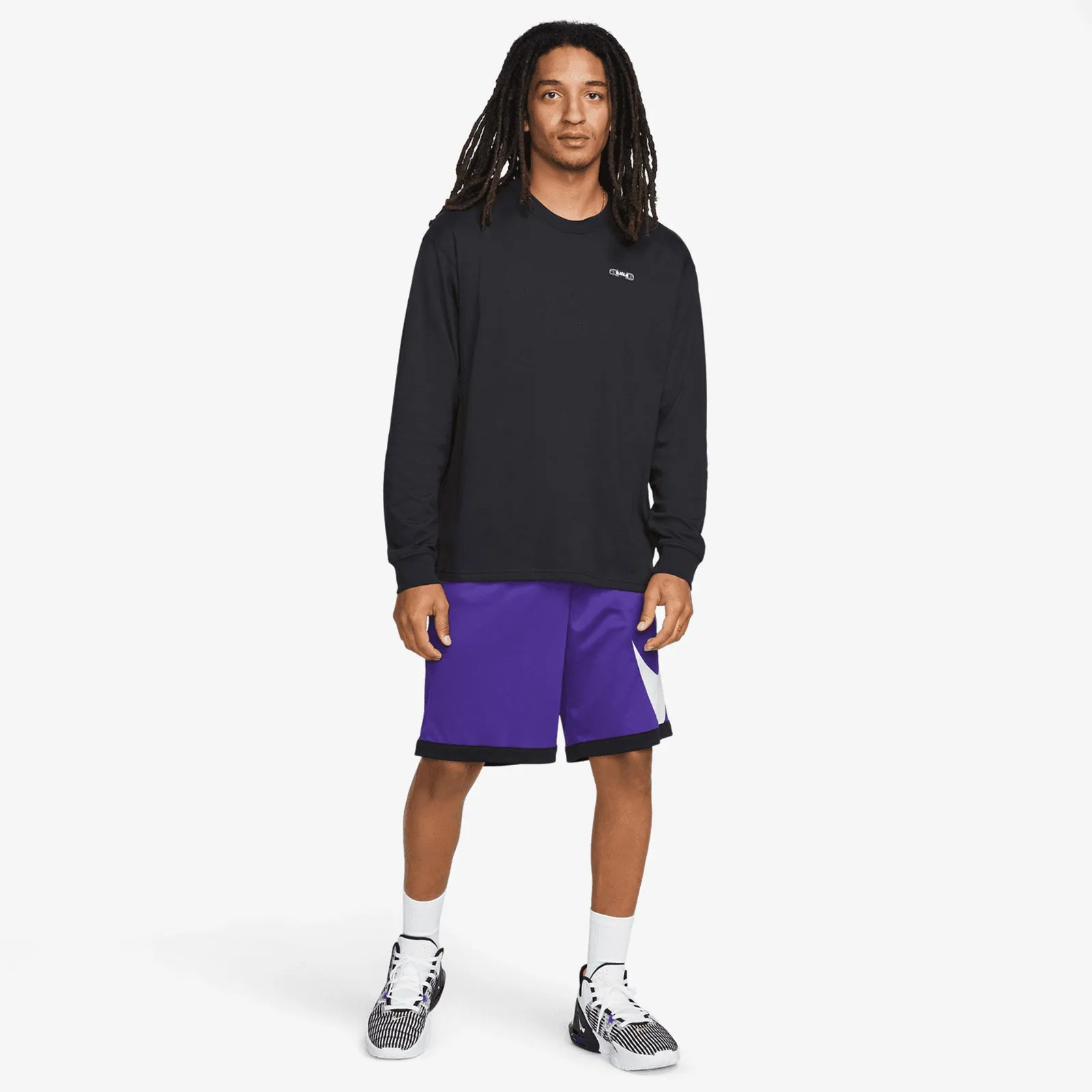 LeBron 'Strive For Greatness' Long Sleeve T-Shirt - Black