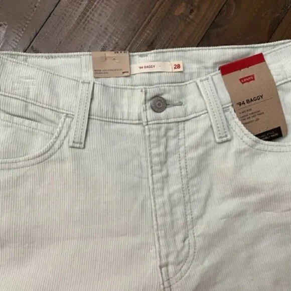 Levi’s ‘94 Baggy Mid Rise Meadow Mist - Corduroy Pants