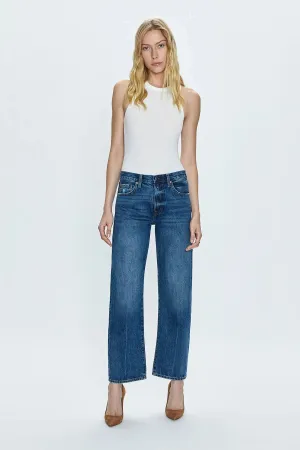 Lexi Mid Rise Bowed Straight Jean - Artisan