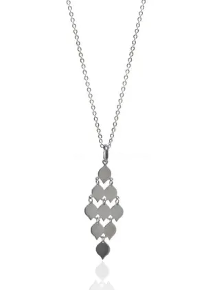 Linked Diamonds Pendant Necklace