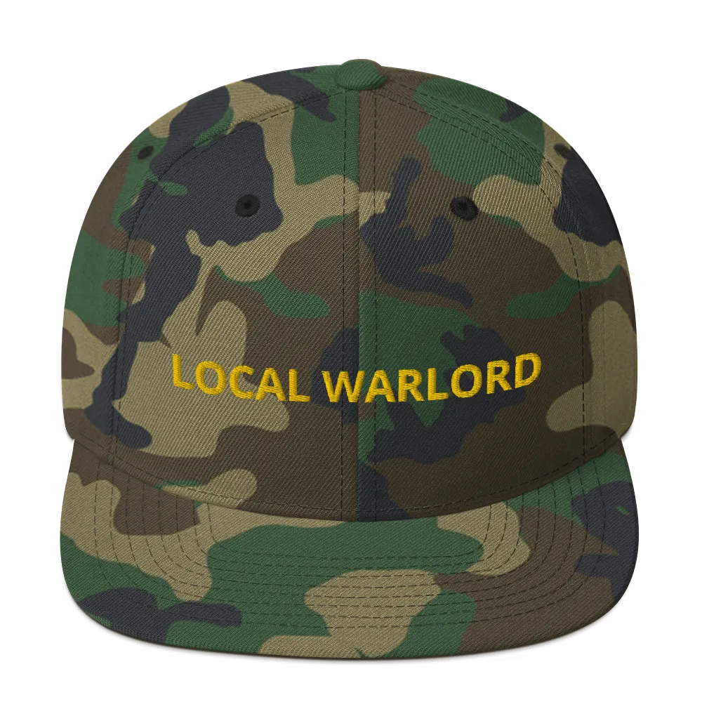 LOCAL WARLORD Snapback Hat