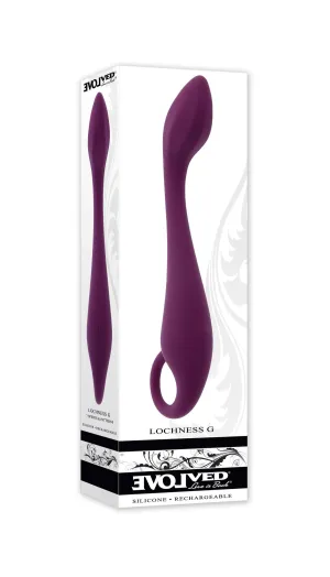 Lochness G-spot Vibrator Burgundy
