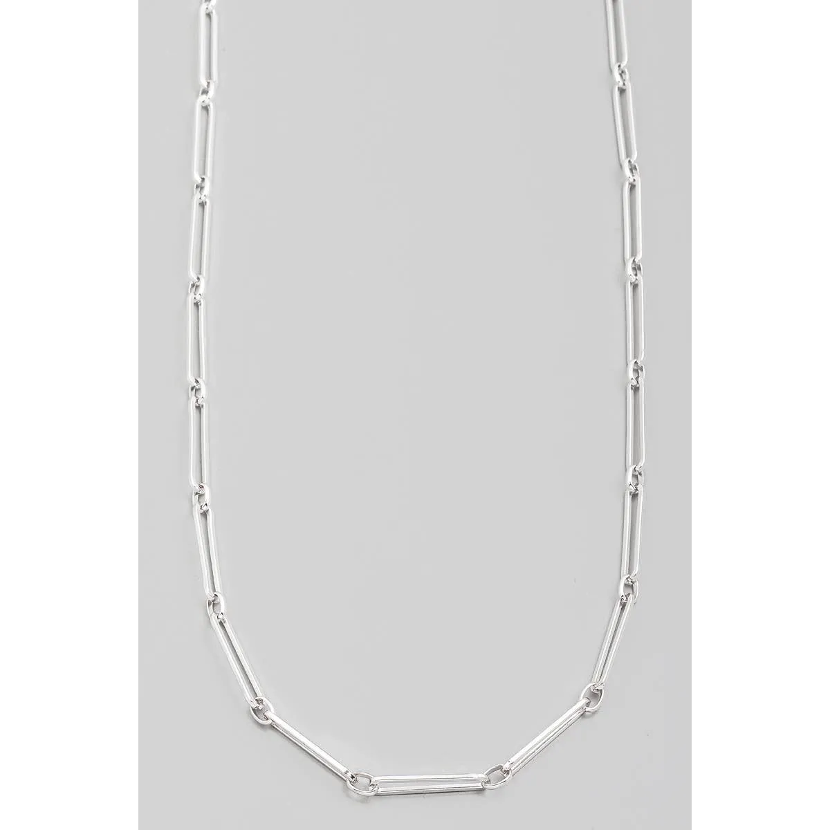Long Oval Chain Toggle Necklace | Stuffology Boutique