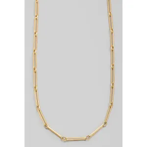 Long Oval Chain Toggle Necklace | Stuffology Boutique