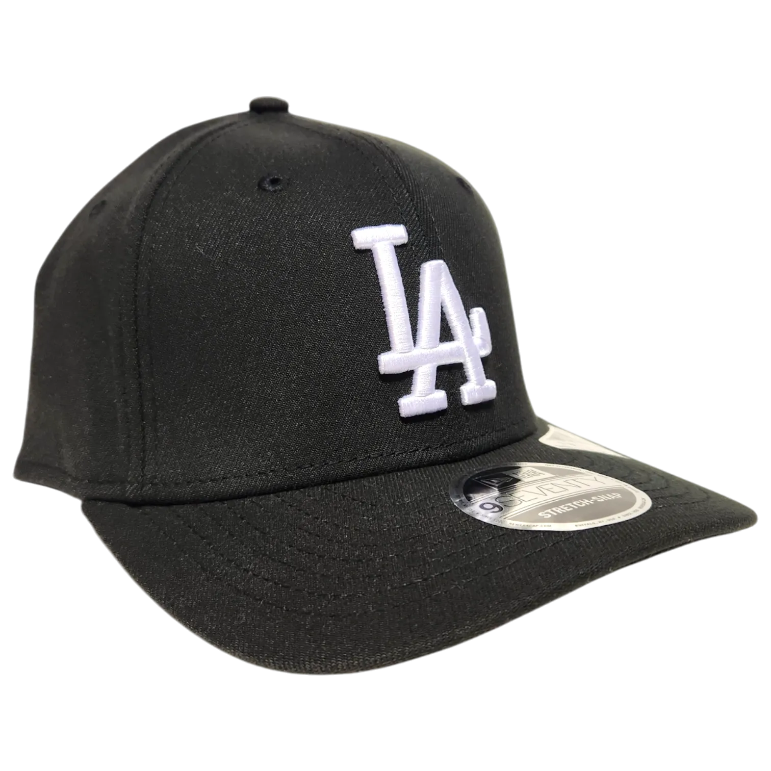 Los Angeles Dodgers 9SEVENTY Stretch Snap Black White