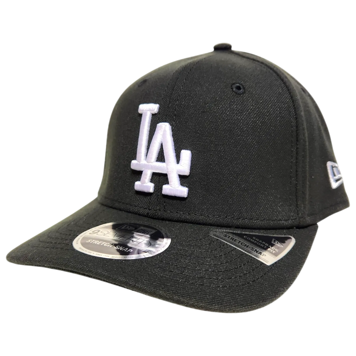 Los Angeles Dodgers 9SEVENTY Stretch Snap Black White