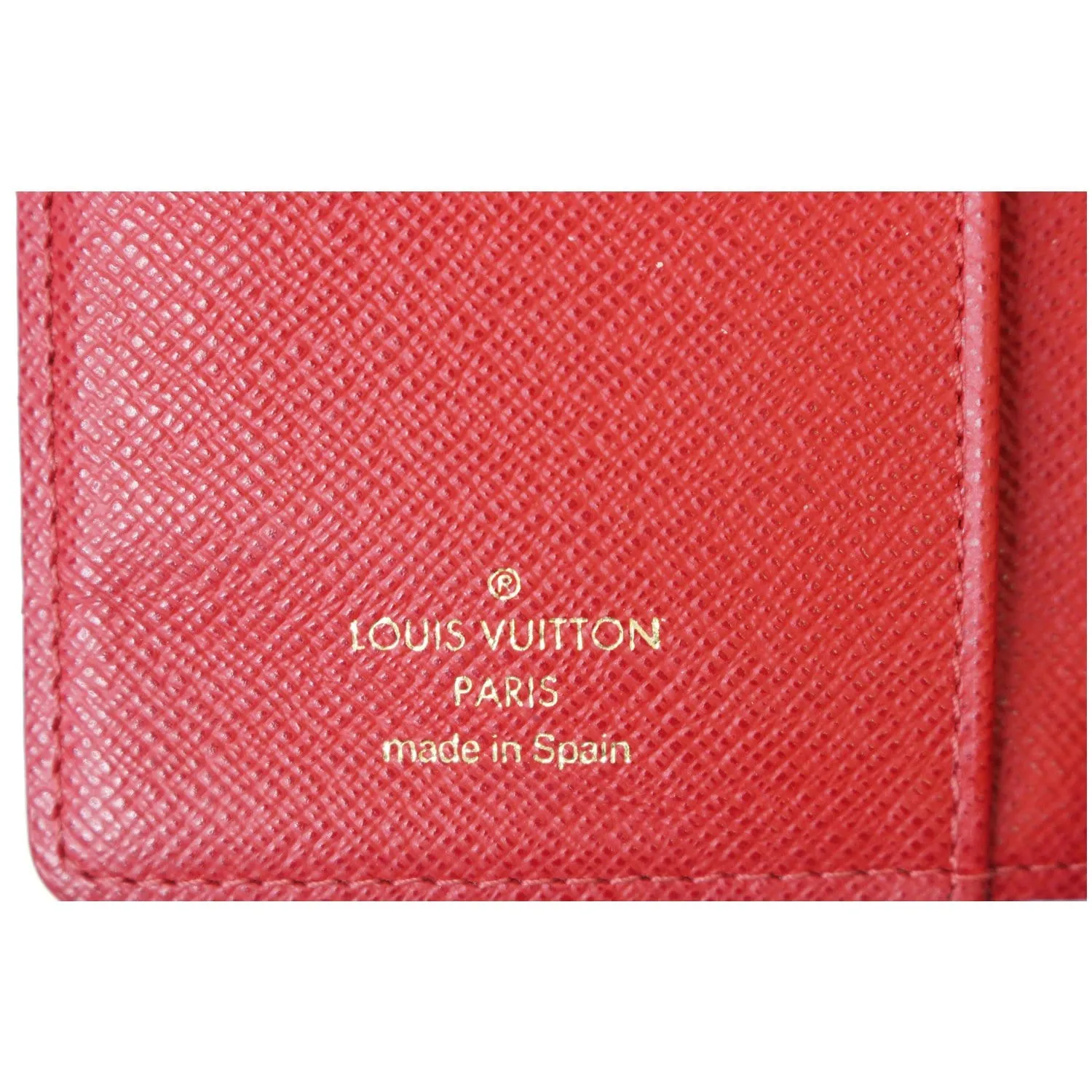 LOUIS VUITTON Agenda Koala Damier Ebene Day Planner Cover Brown