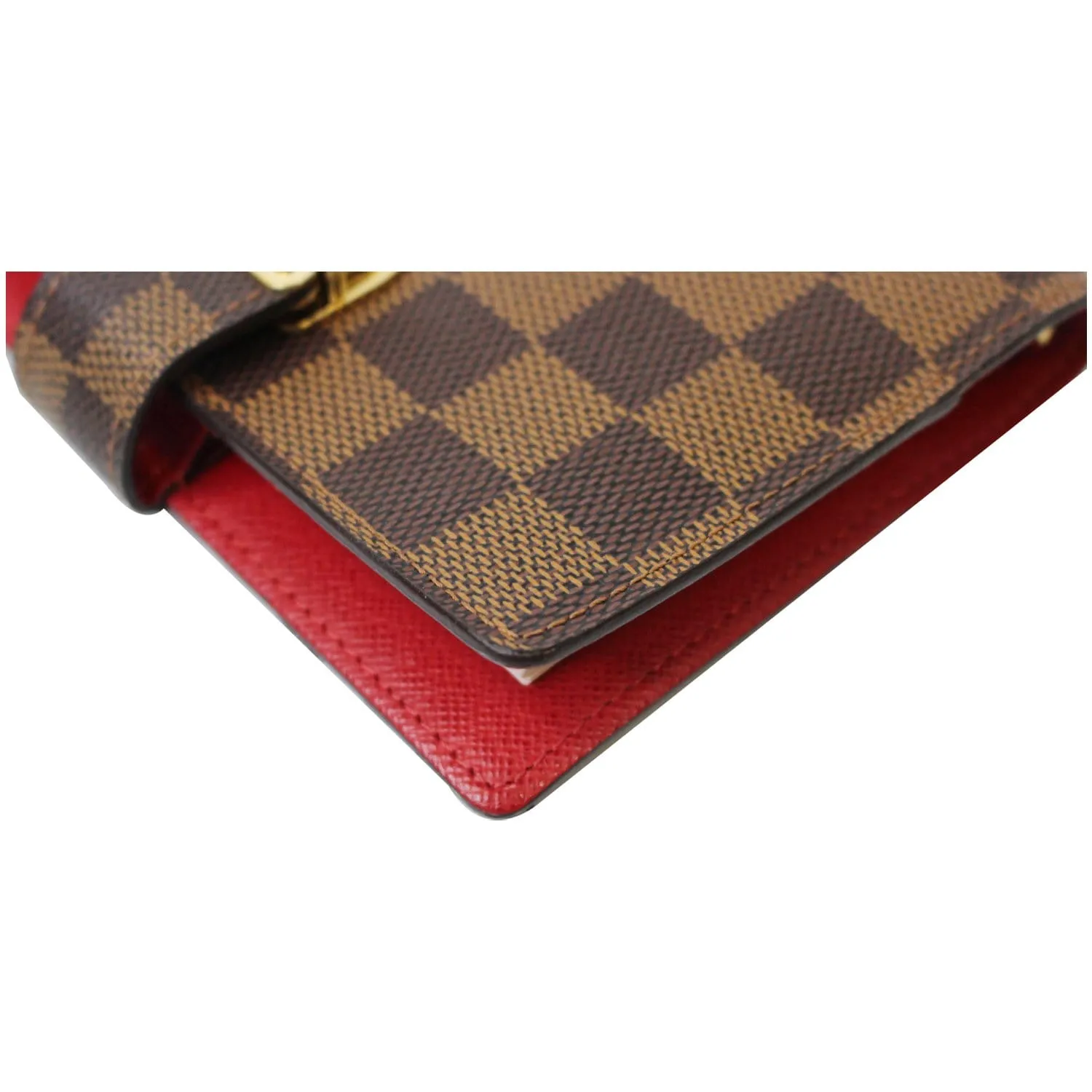 LOUIS VUITTON Agenda Koala Damier Ebene Day Planner Cover Brown