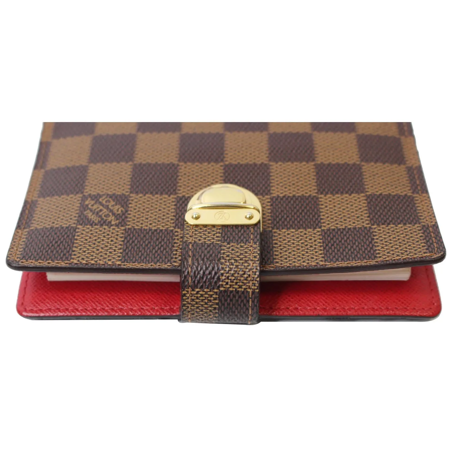 LOUIS VUITTON Agenda Koala Damier Ebene Day Planner Cover Brown