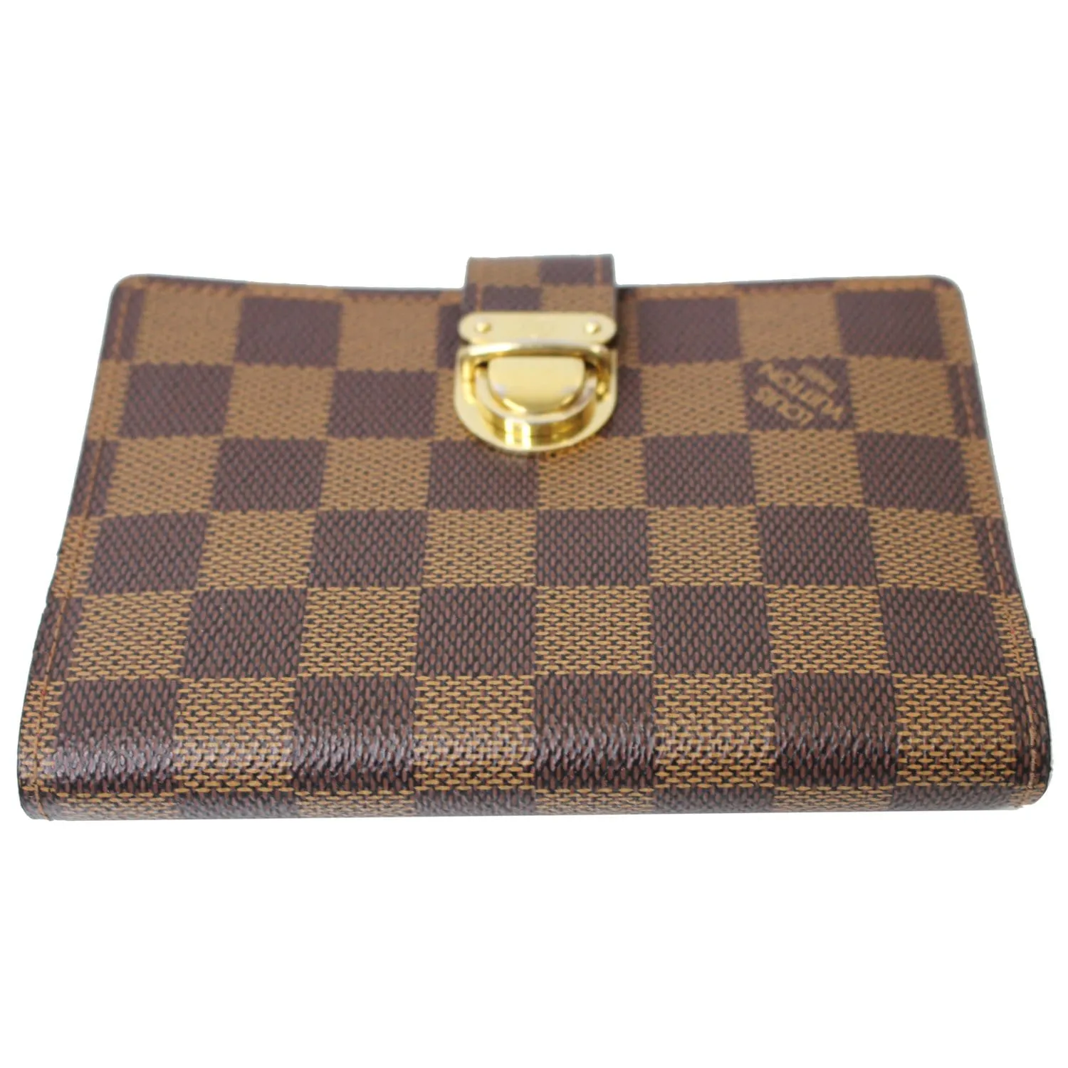 LOUIS VUITTON Agenda Koala Damier Ebene Day Planner Cover Brown