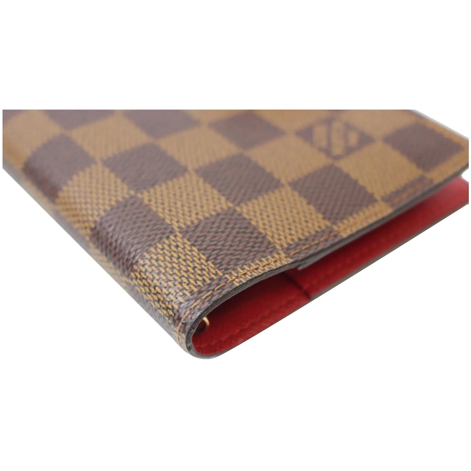 LOUIS VUITTON Agenda Koala Damier Ebene Day Planner Cover Brown