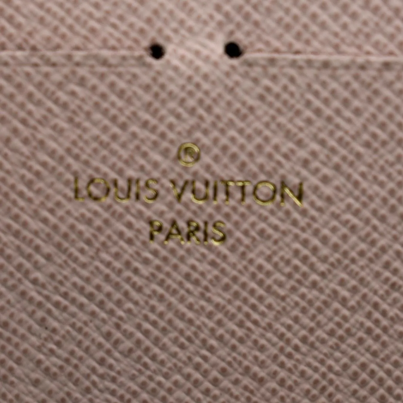 LOUIS VUITTON Clemence Monogram Canvas Zippy Wallet Brown