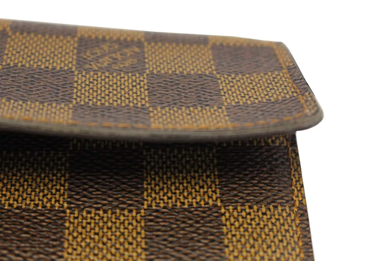 LOUIS VUITTON Damier Ebene Brown Sarah Wallet - Sale