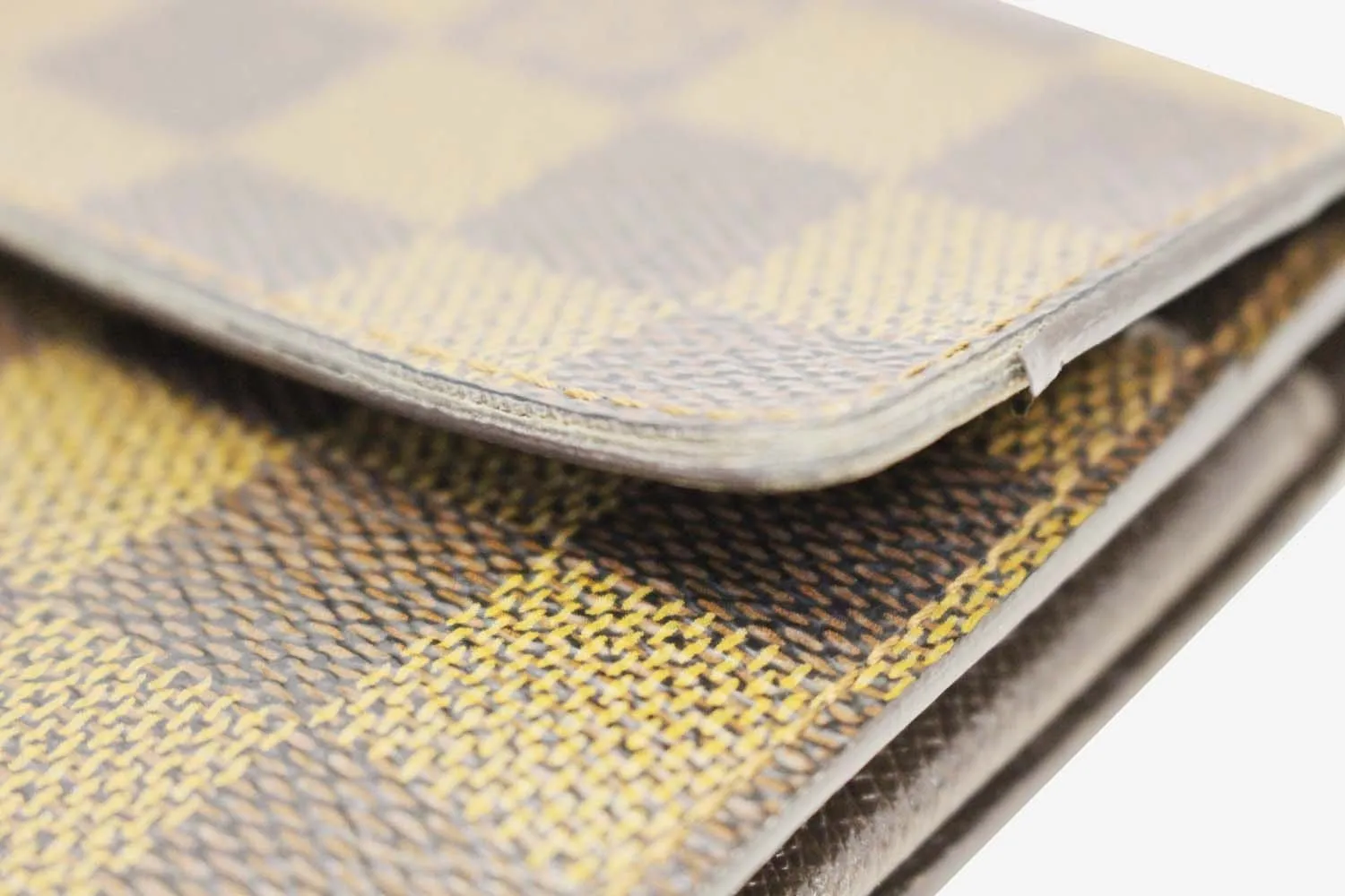 LOUIS VUITTON Damier Ebene Brown Sarah Wallet - Sale