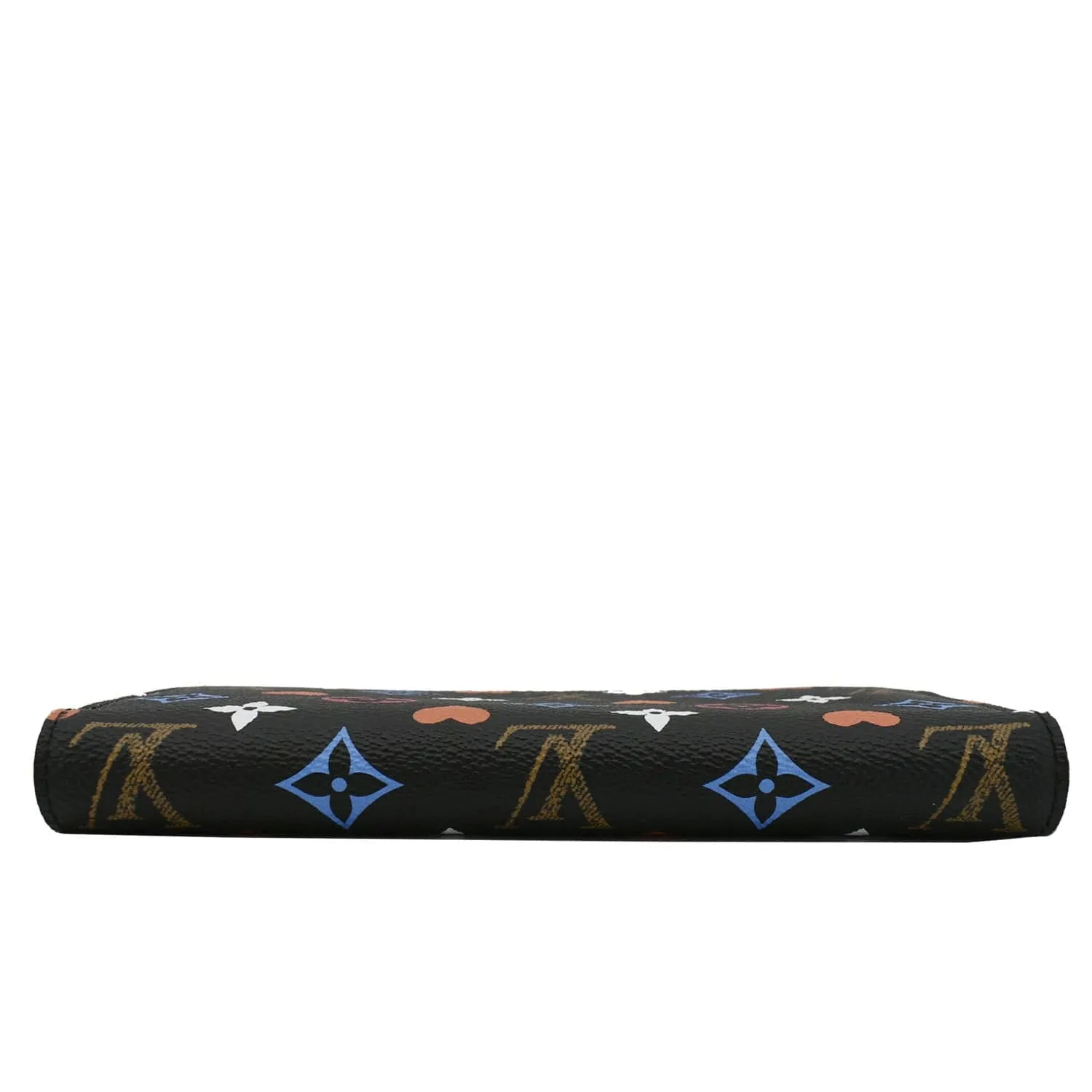 LOUIS VUITTON Game On Multicolor Monogram Canvas Zippy Wallet Black