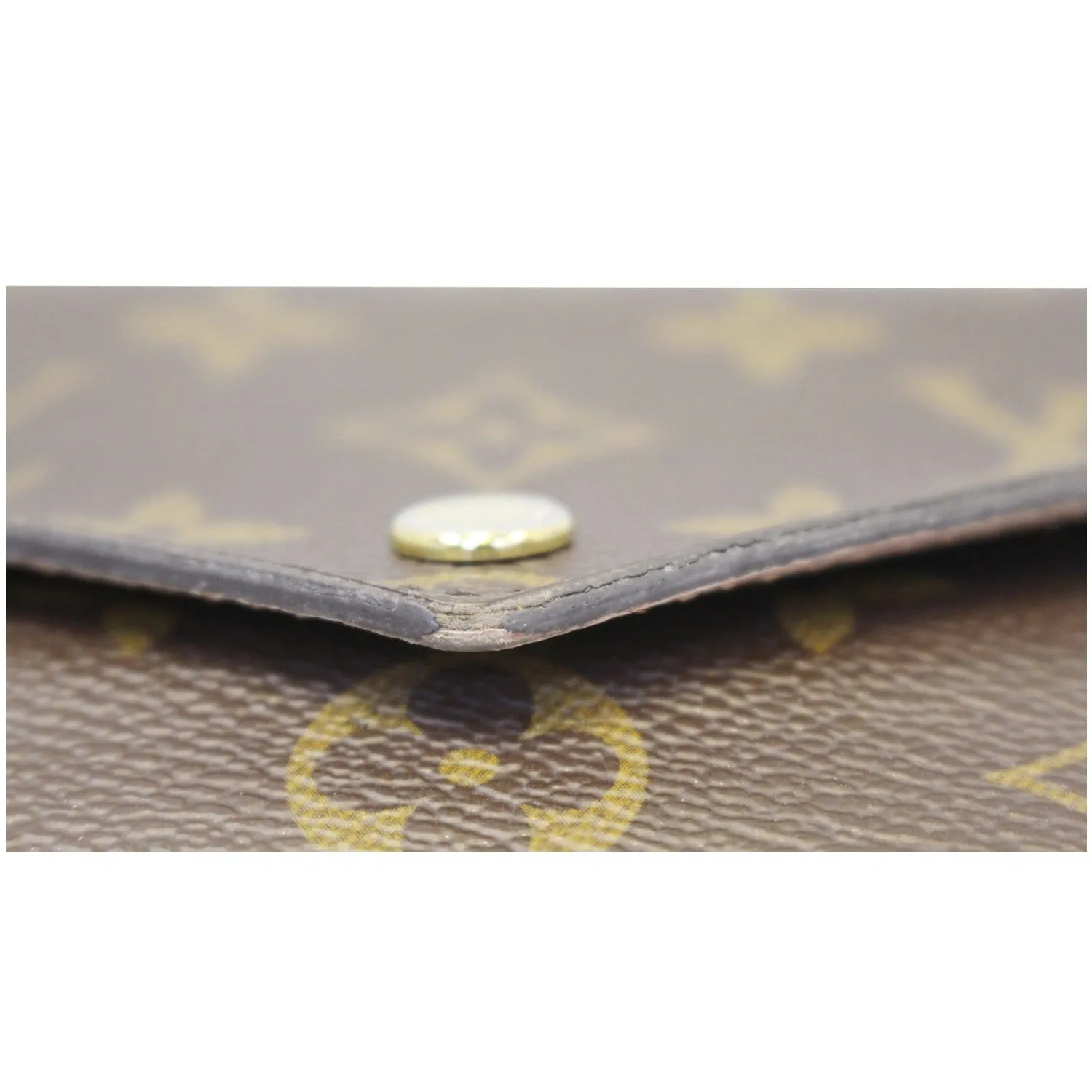 LOUIS VUITTON Jeanne Monogram Canvas Wallet Rose Ballerine