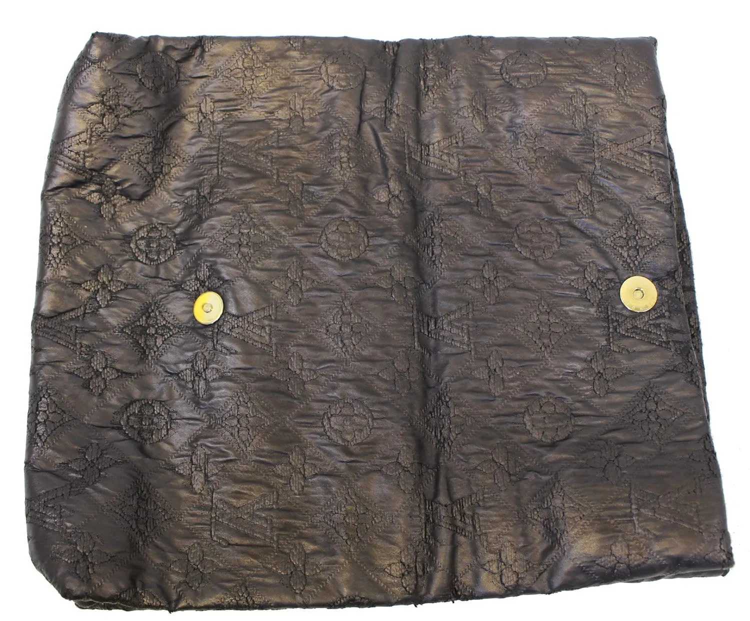 LOUIS VUITTON Limelight Monogram Leather clutch Black