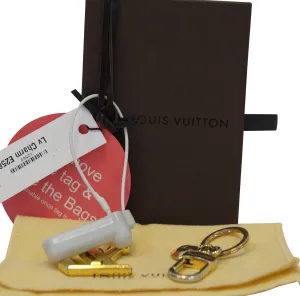 LOUIS VUITTON LV Facettes Key Holder Gold- Final Call