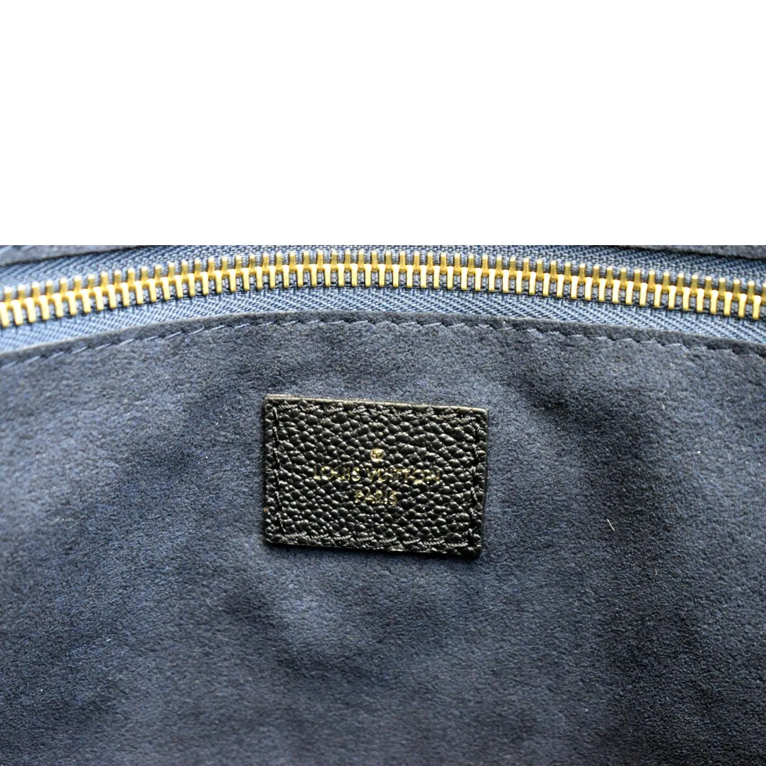 LOUIS VUITTON  Neverfull MM Monogram Empreinte Tote Bag Black