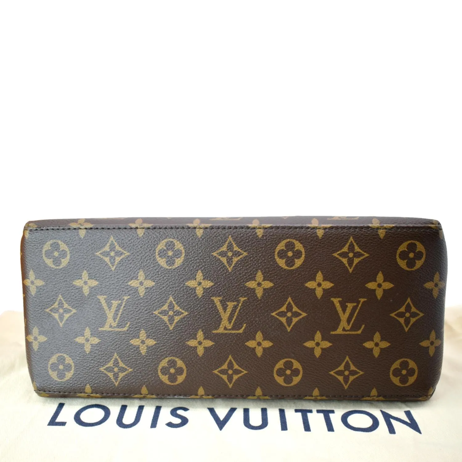 LOUIS VUITTON Petit Palais Monogram Canvas Shoulder Bag Brown