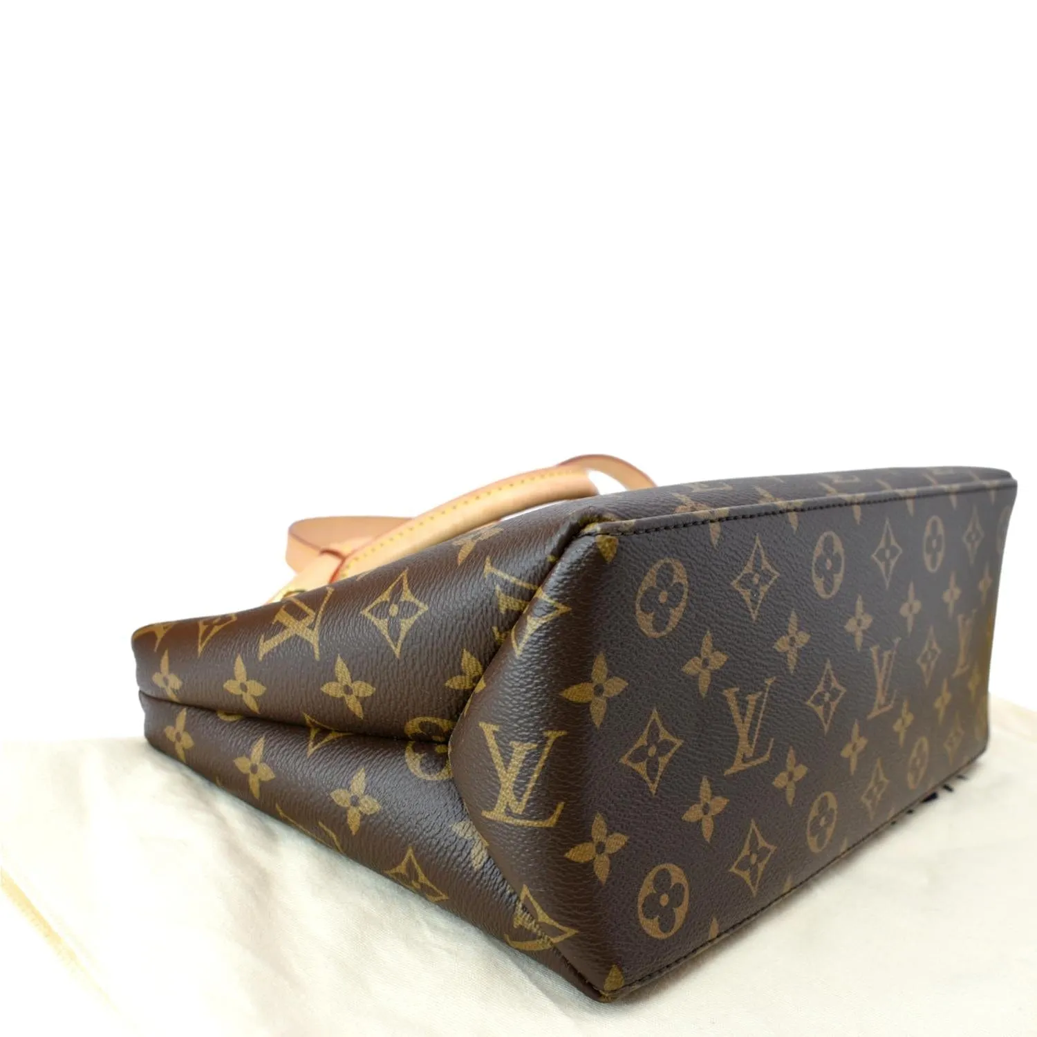 LOUIS VUITTON Petit Palais Monogram Canvas Shoulder Bag Brown