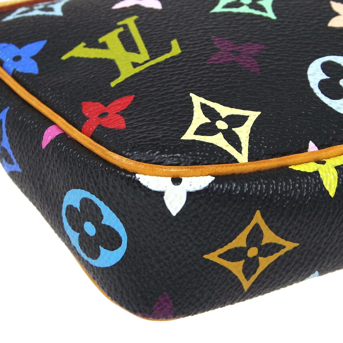 LOUIS VUITTON POCHETTE ACCESSOIRES HAND BAG MULTI-COLOR M92648 36846
