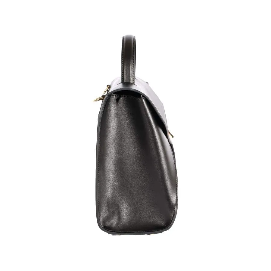 Lourence Handbag in Black Nappa Leather