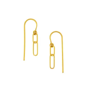 Loved Linked Earrings in Gold