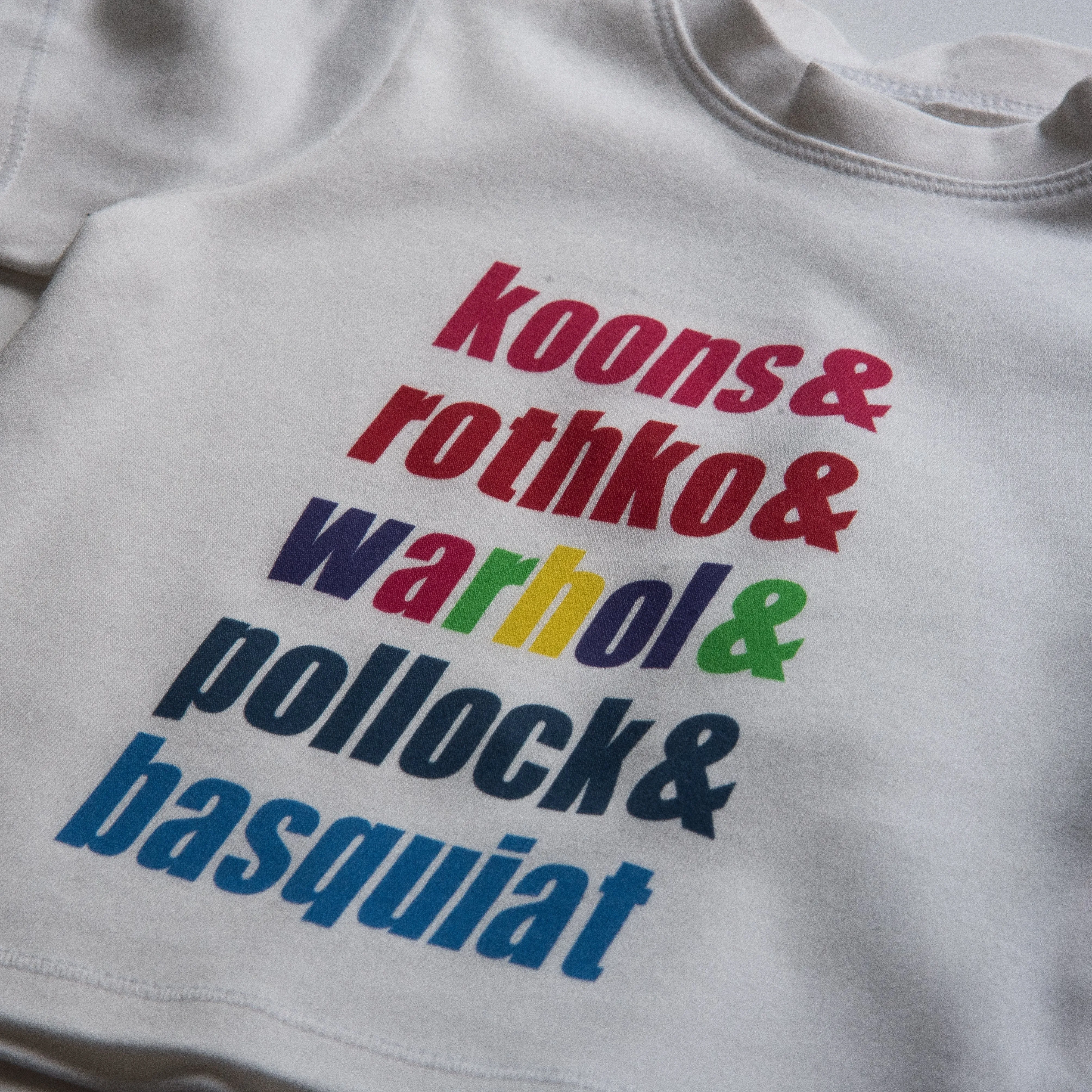 MALE ARTIST MATES - (NO NECK LOGO) Short Sleeve Baby T Shirt
