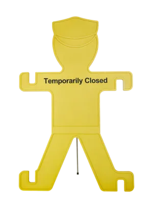 Man Safety Sign