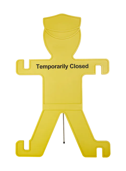 Man Safety Sign