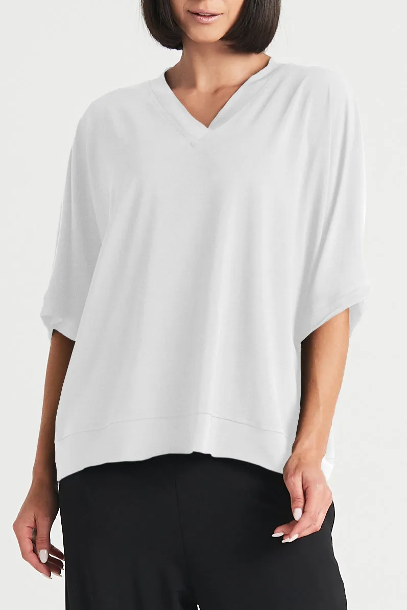 Matte Jersey V Top