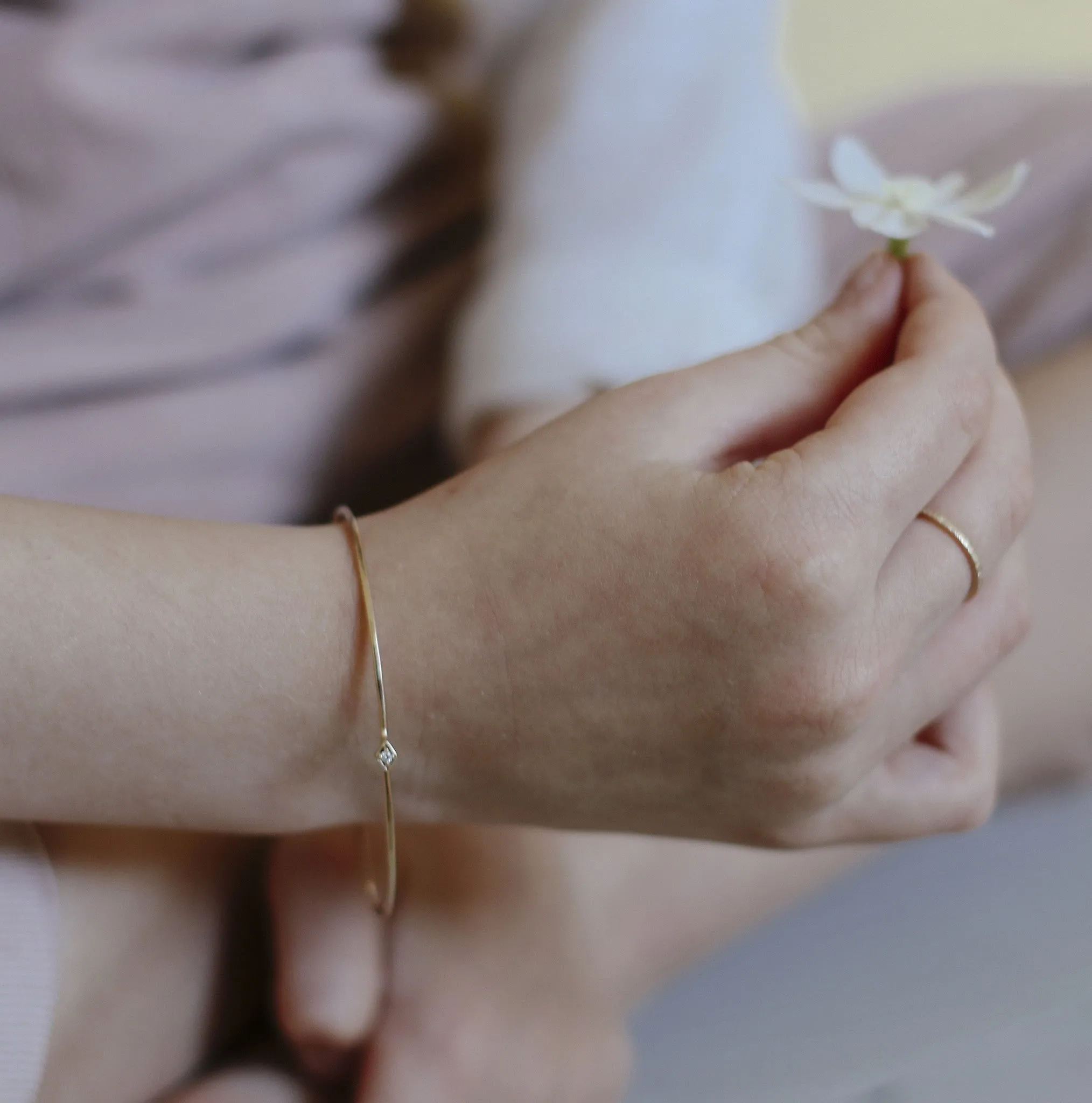 matte thin stacking band
