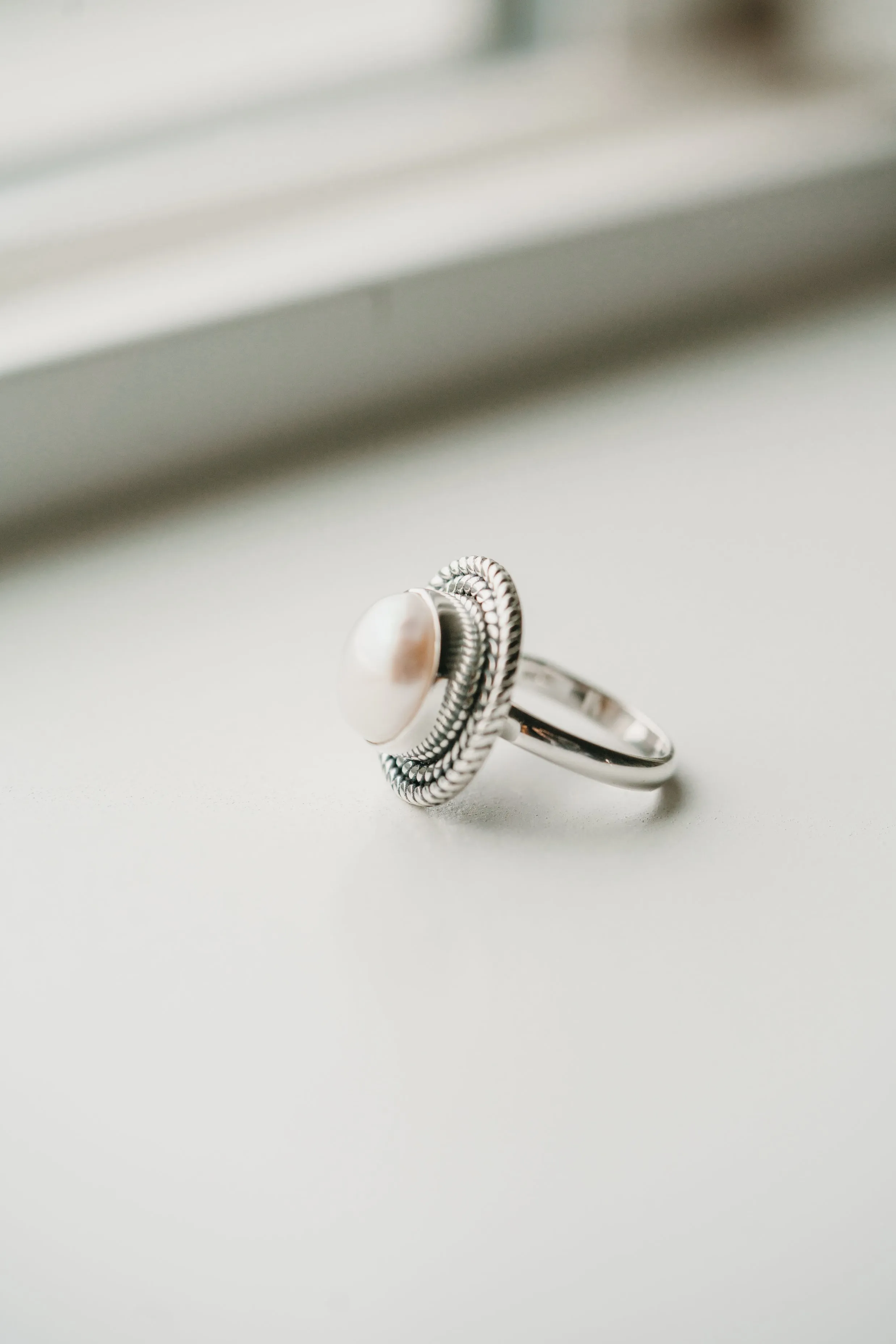 Maya Ring | Pearl