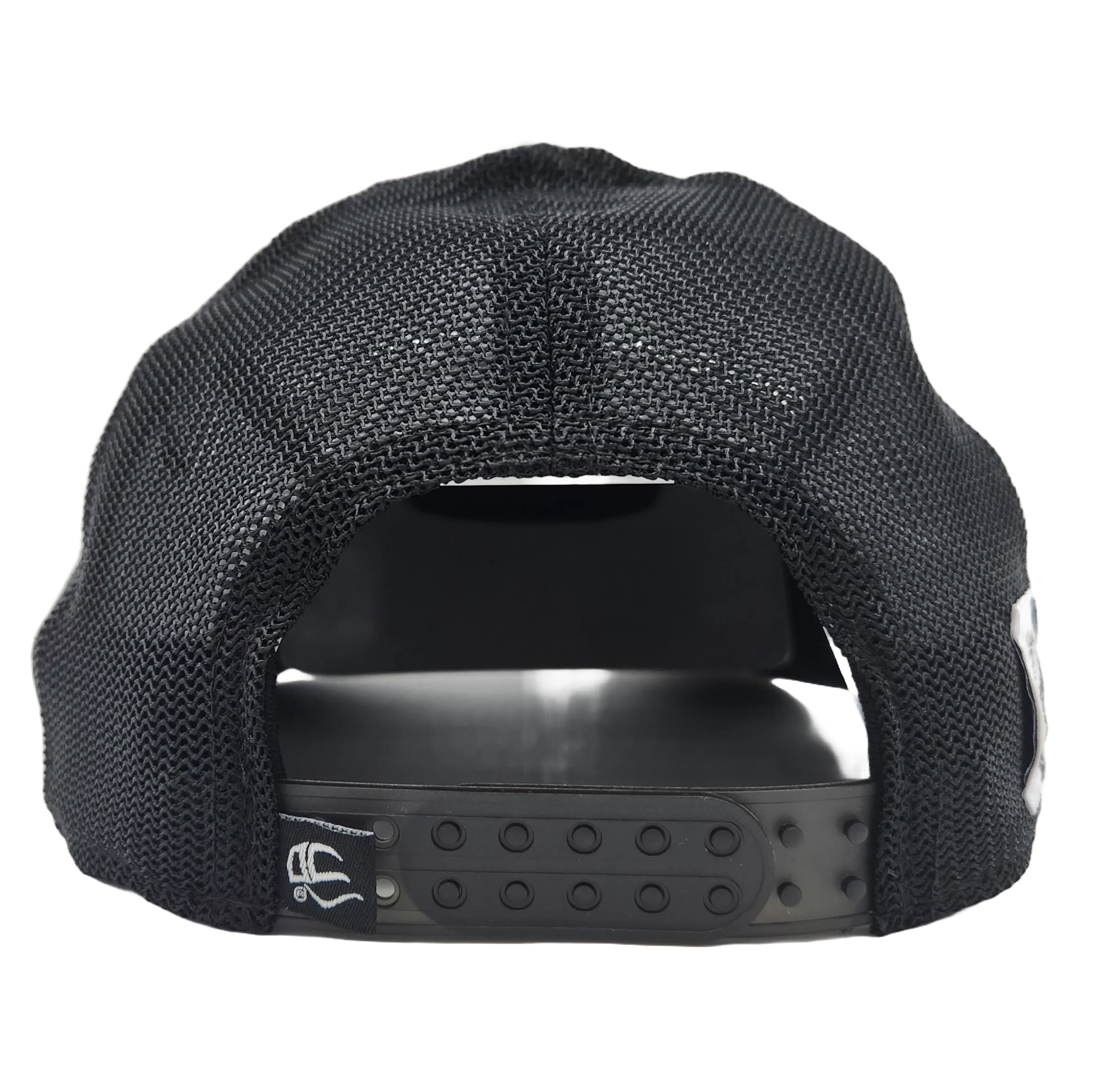 ME Flag Black Patch Trucker Hat