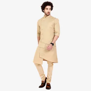 Men's Subtle Fawn  Shade Kurta
