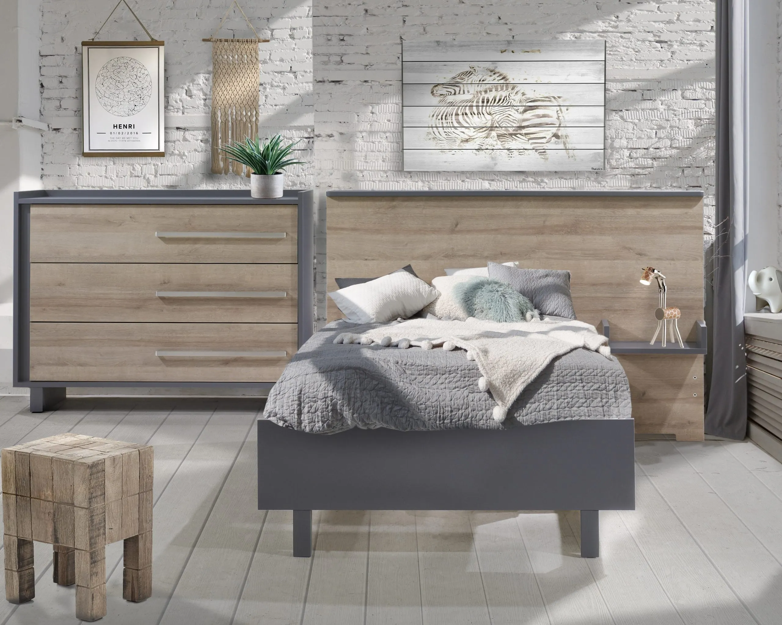 Metro/Urban Twin Bed Conversion Kit   Low Profile Footboard