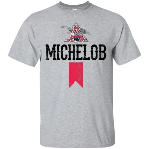 Michelob Ultra Beer T-Shirt Custom Designed Color Worn Label Pattern