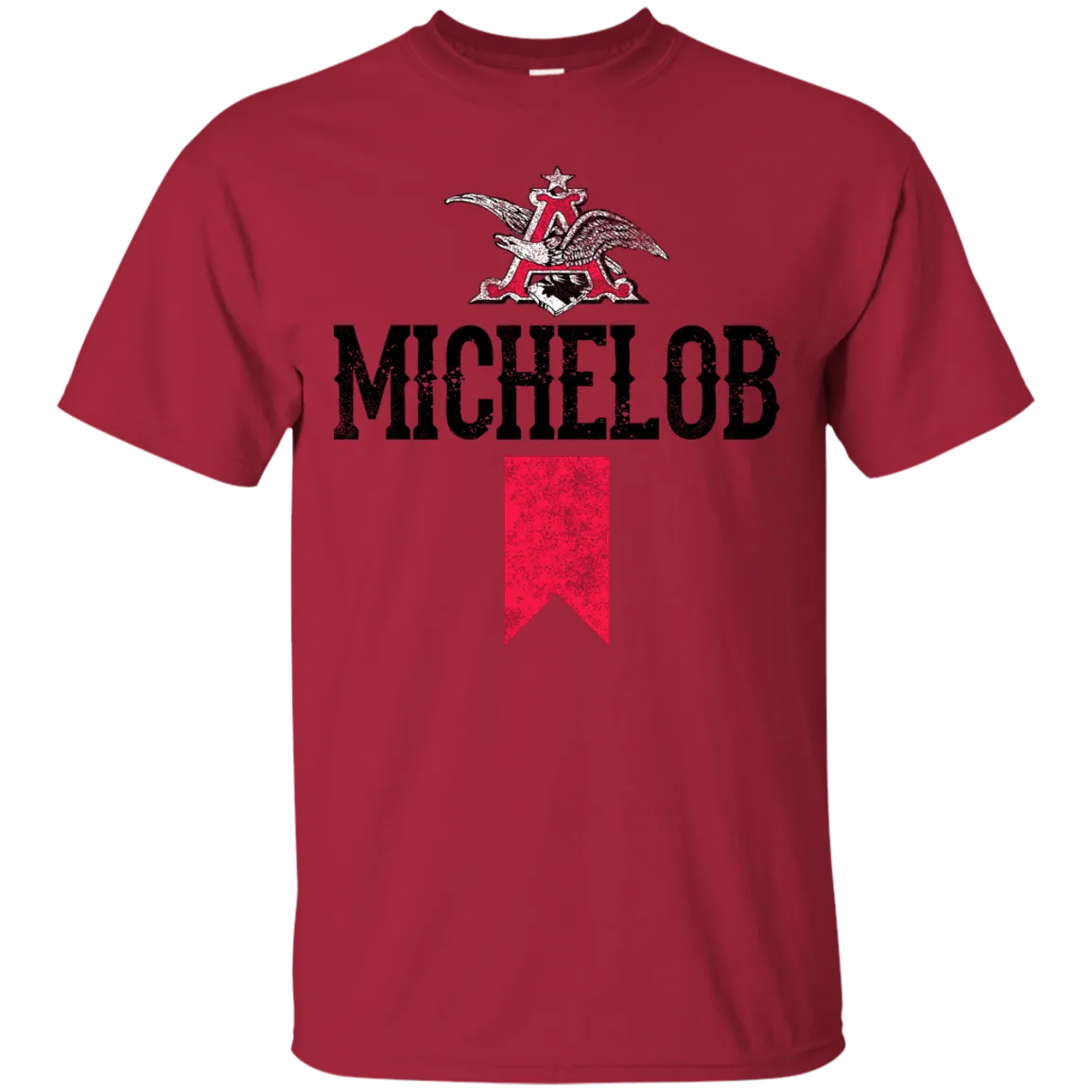 Michelob Ultra Beer T-Shirt Custom Designed Color Worn Label Pattern