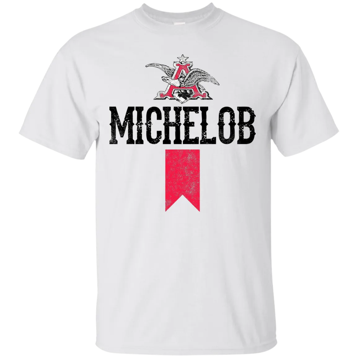 Michelob Ultra Beer T-Shirt Custom Designed Color Worn Label Pattern