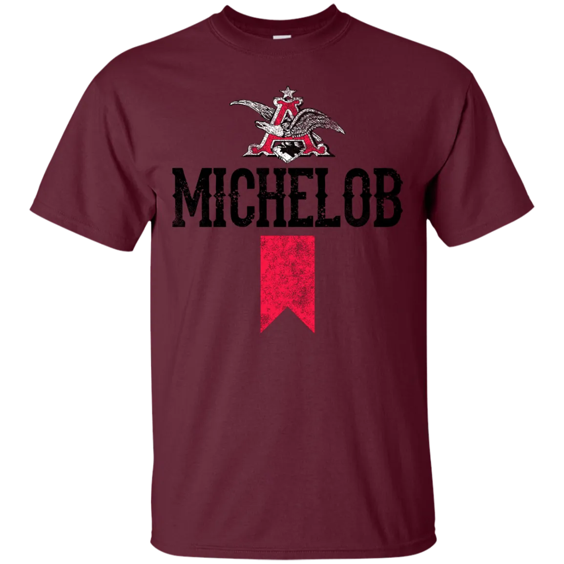 Michelob Ultra Beer T-Shirt Custom Designed Color Worn Label Pattern