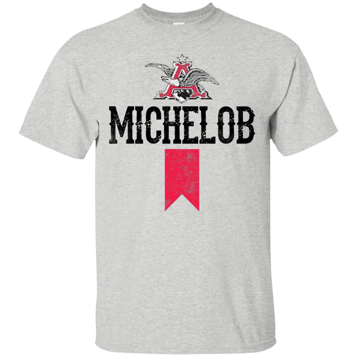 Michelob Ultra Beer T-Shirt Custom Designed Color Worn Label Pattern