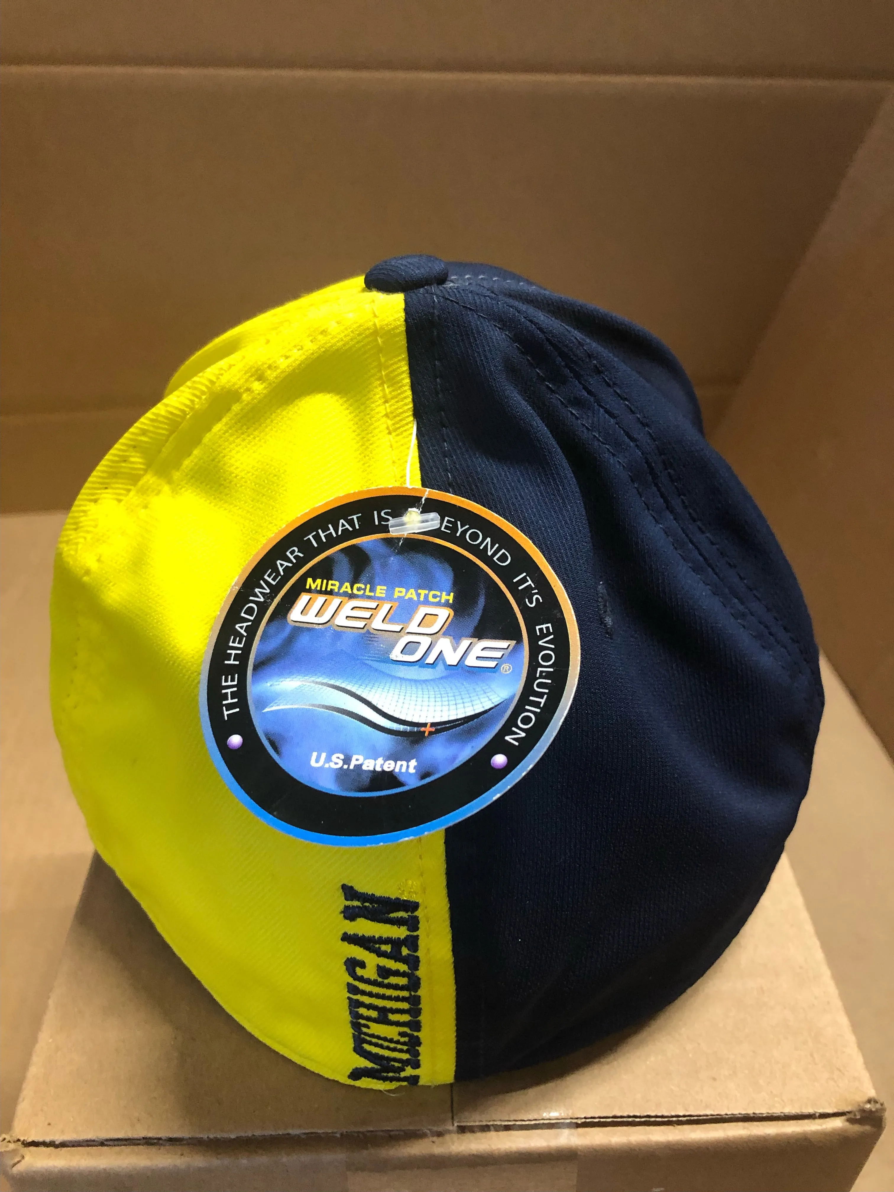 Michigan Wolverines Adidas Adult Structured L/XL Hat