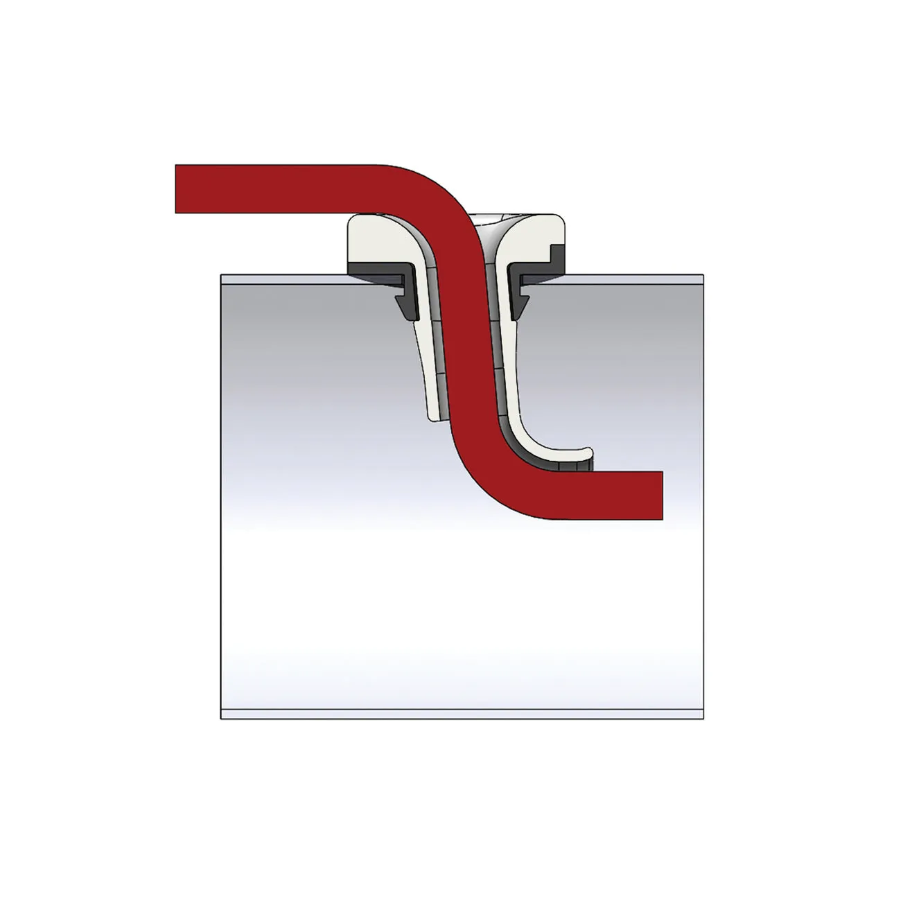 MIDDY S-Slide Free-Flow Side Bush (1pc pkt)