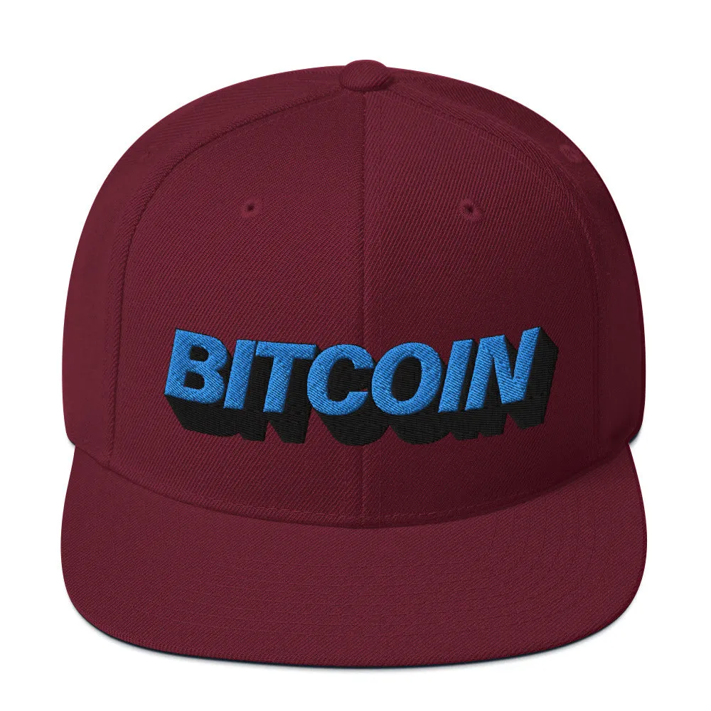 Mighty Blue Bitcoin Hat