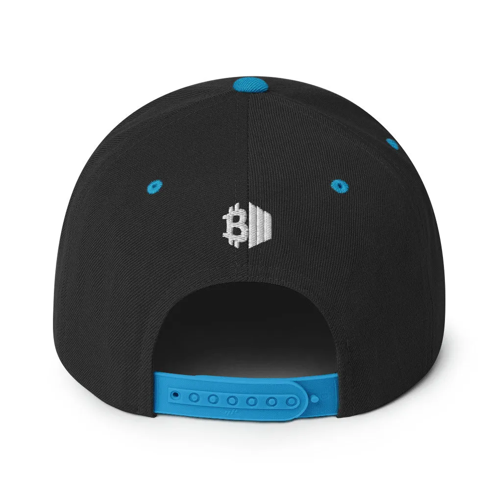 Mighty Blue Bitcoin Hat