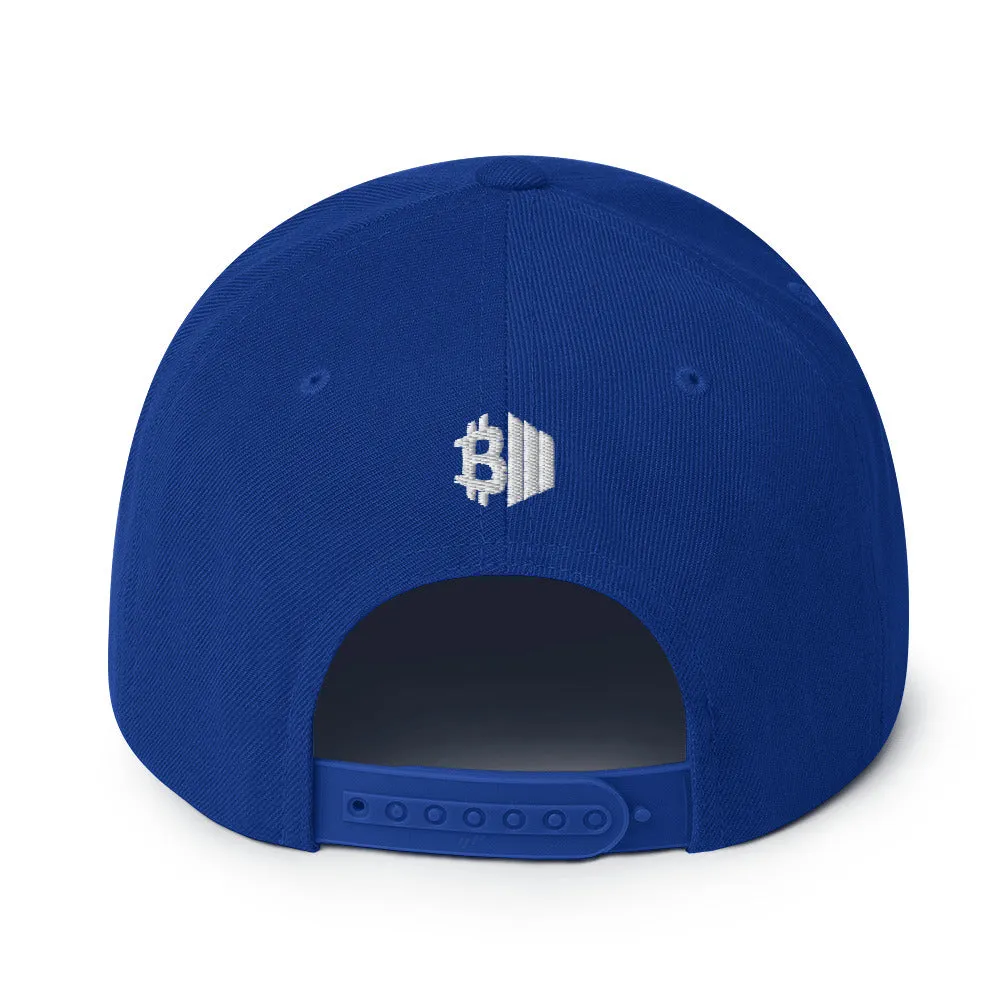 Mighty Blue Bitcoin Hat